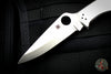 Spyderco Endura- Stainless Steel Handle- Satin Plain Edge Blade C10P