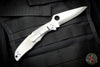 Spyderco Endura- Stainless Steel Handle- Satin Plain Edge Blade C10P
