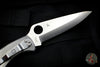 Spyderco Endura- Stainless Steel Handle- Satin Plain Edge Blade C10P
