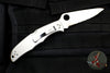 Spyderco Endura Satin Full Serrated with Stainless Steel Handles Lockback Knife C10S