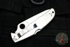 Spyderco Endura Satin Full Serrated with Stainless Steel Handles Lockback Knife C10S