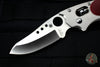 Spyderco Phoenix Sprint Run Folder Red G-10 Satin Drop Point Blade Ball Bearing Lock C114GPRD