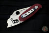 Spyderco Phoenix Sprint Run Folder Red G-10 Satin Drop Point Blade Ball Bearing Lock C114GPRD