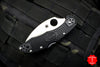 Spyderco Delica Folding Knife Wharncliffe Satin Blade Black FRN Handle C11FPWCBK