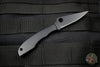 Spyderco Grasshopper Slipjoint Black Stainless Steel Handle and Blade C138BKP