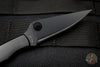 Spyderco Grasshopper Slipjoint Black Stainless Steel Handle and Blade C138BKP