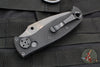 Spyderco Autonomy 2 Automatic Knife- Black G-10 With Black LC200N Part Serrated Serrated Drop Point Blade C165GPSBBK2