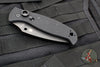 Spyderco Autonomy 2 Automatic Knife- Black G-10 With Black LC200N Part Serrated Serrated Drop Point Blade C165GPSBBK2