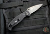 Spyderco Autonomy 2 Black G-10 Automatic Black LC200N Full Serrated Drop Point Blade C165GSBBK2