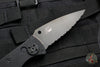 Spyderco Autonomy 2 Black G-10 Automatic Black LC200N Full Serrated Drop Point Blade C165GSBBK2