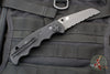 Spyderco Autonomy Black G-10 Automatic Black H-1 Full Serrated Blade C165GSBBK