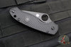 Spyderco Para 3 Lightweight Black Folder with Black Plain Edge C223PBBK