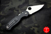 Spyderco Para 3 Lightweight Folder- Black FRN Handle- Satin Plain Edge C223PBK