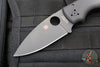 Spyderco Shaman Black G-10 Handle Black Drop Point Compression Lock Knife C229GPBK