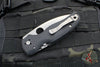 Spyderco Shaman- Black G-10 Handle- Satin Saber Ground Blade- Compression Lock Knife C229GP