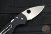 Spyderco Lil' Native- Black G-10 Handle- Satin Flat Ground Blade C230GP