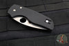 Spyderco Lil' Native- Black G-10 Handle- Satin Flat Ground Blade C230GP