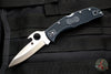 Spyderco Endela Gray FRN Handle Emerson Opener Saber Ground Lockback Knife C243PGYW