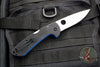 Spyderco Siren Black G-10 Handle Satin Flat Ground Lockback Knife C247GP