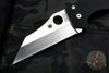 Spyderco Yojumbo Large Black Folder with Wharncliffe Satin Blade C253GP