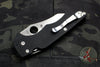 Spyderco Yojumbo Large Black Folder with Wharncliffe Satin Blade C253GP