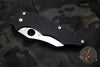 Spyderco Yojumbo Large Black Folder with Wharncliffe Satin Blade C253GP
