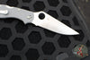 Spyderco Stretch 2 XL Lockback Knife- Gray G-10 Handle- Satin Flat Ground CRU-WEAR Steel Blade C258GPGYCW