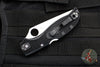 Spyderco Stretch 2 XL Lockback Knife- Black FRN Handle- Satin Flat Ground Full Serrated Blade C258SBK