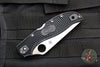 Spyderco Stretch 2 XL Lockback Knife- Black FRN Handle- Satin Flat Ground Full Serrated Blade C258SBK