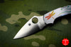 Spyderco Dragonfly Tattoo Compact Folding Knife Stainless Steel Handles C28PT