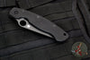 Spyderco Military Folding Knife- Modified Clip Point- Black G-10 Scales- Black Blade C36GPBK