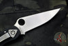 Spyderco Military Folding Knife- Modified Clip Point- Black G-10 with Satin Blade C36GPE
