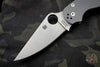 Spyderco Paramilitary 2 Dark Gray G-10 with Satin Maxamet Steel Folder C81GPDGY2
