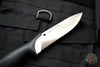 Spyderco Zoomer Fixed Blade Survival Knife Black G-10 Handle with Satin Blade FB42GP