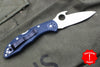 Spyderco Delica Dark Gray Handle Satin Emerson Opener Lockback Knife C11PGYW