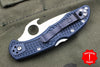 Spyderco Delica Dark Gray Handle Satin Emerson Opener Lockback Knife C11PGYW