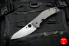 Spyderco SpydieChef Bead Blast Titanium Handle Satin Flat Ground Sheepsfoot Knife C211TIP