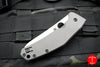 Spyderco SpydieChef Bead Blast Titanium Handle Satin Flat Ground Sheepsfoot Knife C211TIP