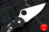 Spyderco Para 3 Black with Satin CPM S30V Steel Folder C223GP
