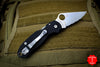 Spyderco Paramilitary 3 Black with Satin Full Serrated CPM S30V Steel Folder C223GS