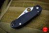 Spyderco Paramilitary 3 Black with Satin Full Serrated CPM S30V Steel Folder C223GS