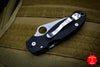 Spyderco Paramilitary 3 Black with Satin Full Serrated CPM S30V Steel Folder C223GS