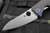 Spyderco Sinkevich Drunken Framelock Folding Knife Carbon Fiber Handle C235CFTIP