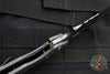 Mick Strider Custom SMF- Serrated Nightmare Grind- Rare Scallop Top Grind- Blackened Blade Flats- Double Flamed Titanium Handles