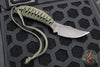 Strider Knives Small Persian Fixed Blade with Green Cord