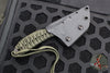 Strider Knives Small Persian Fixed Blade with Green Cord