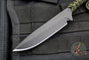 Strider Knives Small Fighter Fixed Blade with Green Cord "SMF8"