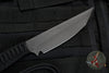 Strider Knives Fixed Blade- Tanto Edge- Black D2 Steel Blade with Black Cord