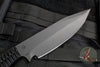 Strider Knives Large Fixed Blade -Black Tanto Edge with Black Cord - Big Boy