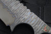 Strider Knives SLCC Recurve Edge Fixed Blade  - Flamed Titanium